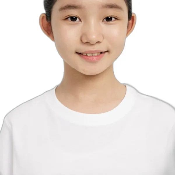 Tricou pentru fete Nike Ss Crew Nby  / White photo 3 Tricou pentru fete Nike Ss Crew Nby  / White photo 3