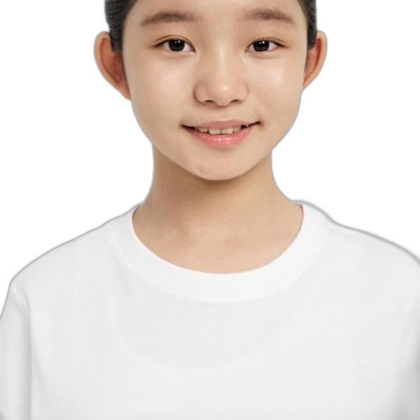 Tricou pentru fete Nike Ss Crew Nby  / White photo 3 Tricou pentru fete Nike Ss Crew Nby  / White photo 3