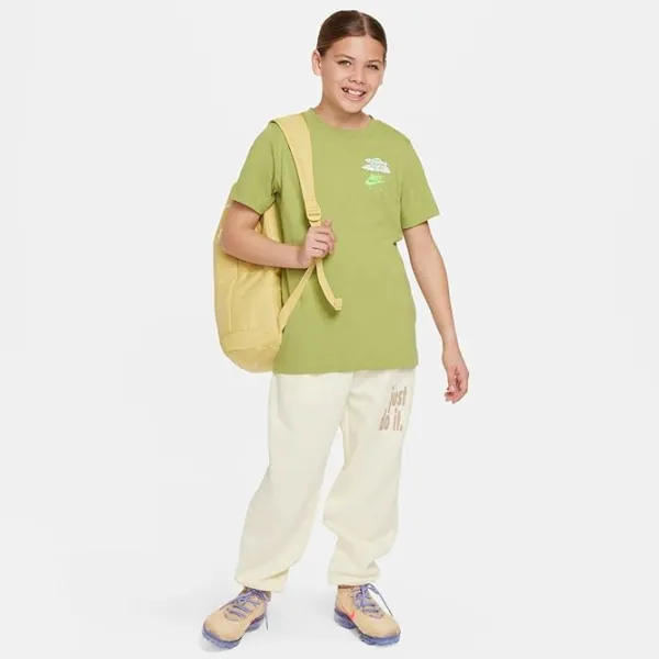 Футболка для девочек Nike K Nsw Tee Air 2  / Зеленый photo 5 Футболка для девочек Nike K Nsw Tee Air 2  / Зеленый photo 5