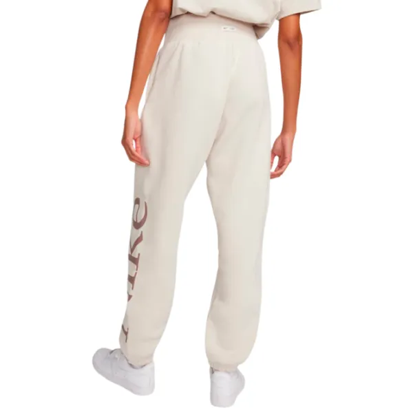 Спортивные брюки для женщин Nike W Nsw Phnx Flc Os Logo Swtpnt L/ Бежевый photo 2 Спортивные брюки для женщин Nike W Nsw Phnx Flc Os Logo Swtpnt L/ Бежевый photo 2