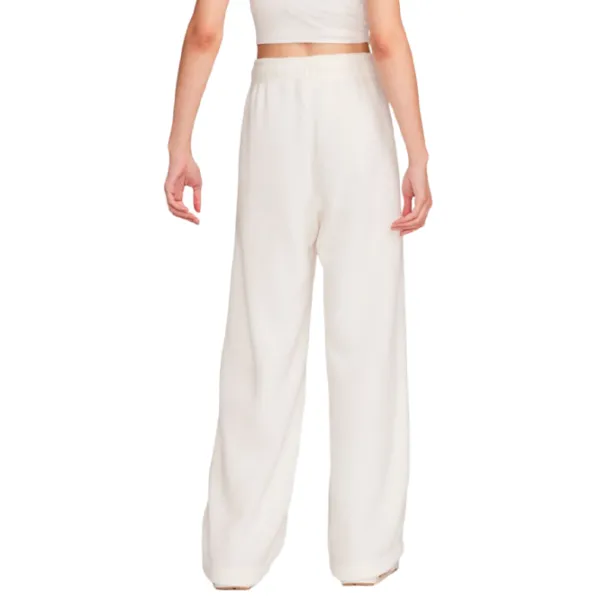 Pantaloni sportivi pentru femei Nike W Nsw Plsh Pant M/ White photo 3