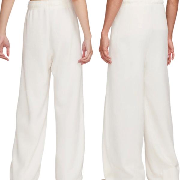 Pantaloni sportivi pentru femei Nike W Nsw Plsh Pant XL/ White photo 4