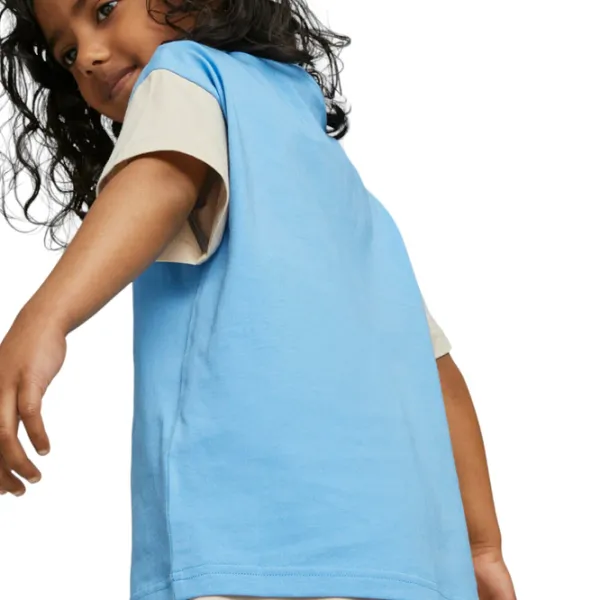 Футболка для мальчиков Puma Classics Mix Mtch Tee Regal 104/ Синий photo 5