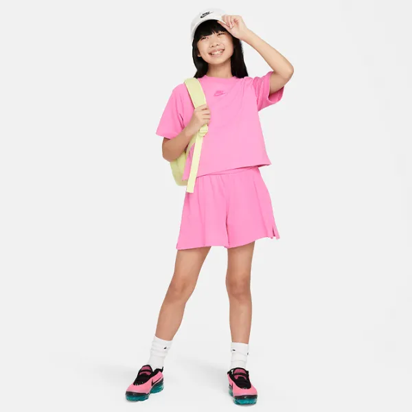 Футболка для девочек Nike G Nsw Ss Top Jsy Lbr  / Розовый photo 5 Футболка для девочек Nike G Nsw Ss Top Jsy Lbr  / Розовый photo 5