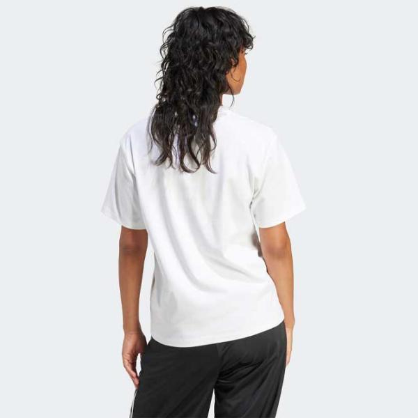 Футболка для женщин Adidas Trefoil Tee 94% хлопок/ Белый photo 3