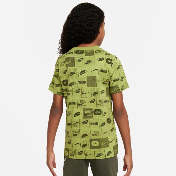 Футболка для девочек Nike K Nsw Tee Club Ssnl Aop Hbr  / Зеленый photo 3 Футболка для девочек Nike K Nsw Tee Club Ssnl Aop Hbr  / Зеленый photo 3