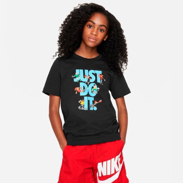 Футболка для девочек Nike K Nsw Tee Jdi Multi Sport  / Черный photo 2 Футболка для девочек Nike K Nsw Tee Jdi Multi Sport  / Черный photo 2