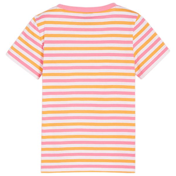 Tricou pentru fete Puma Ess+ Summer Camp Aop Tee 105 - 110 cm / Pink photo 2