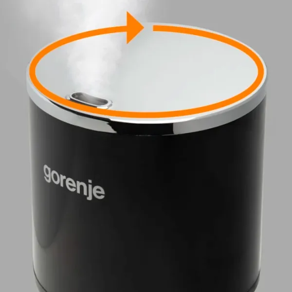 Umidificator de aer Gorenje H08WB Cu ultrasunet/ Black photo 5
