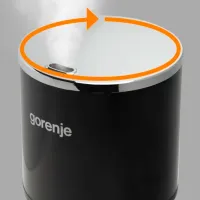 Umidificator de aer Gorenje H08WB Cu ultrasunet/ Black photo 5