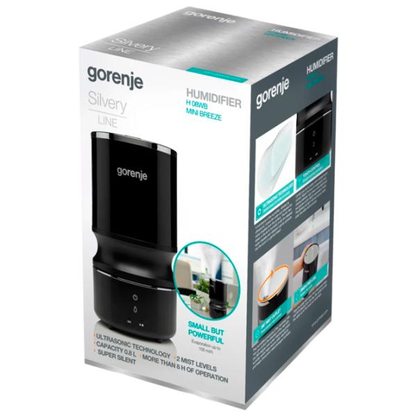 Umidificator de aer Gorenje H08WB Cu ultrasunet/ Black photo 8