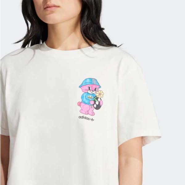 Футболка для женщин Adidas Adiorb Crop Tee 100% хлопок/ Белый photo 5