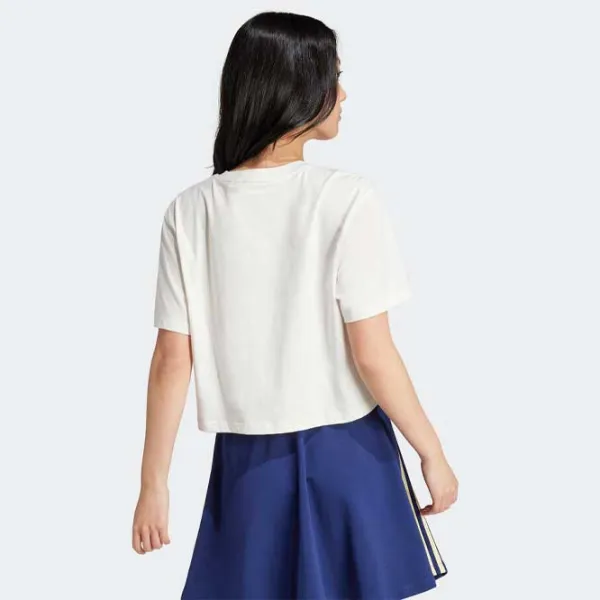 Футболка для женщин Adidas Adiorb Crop Tee 100% хлопок/ Белый photo 3