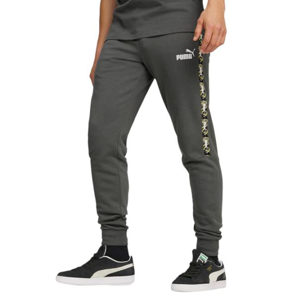 Спортивные брюки для мужчин Puma Ess Tape Camo Sweatpants Tr Cl M/ Серый photo 3