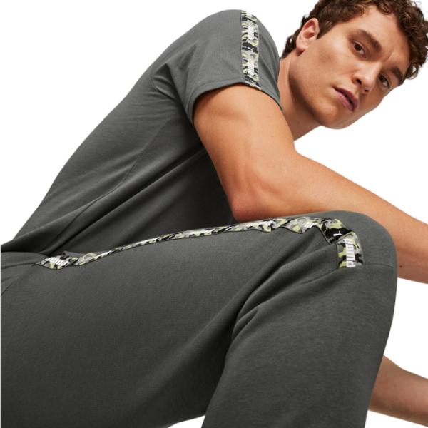 Спортивные брюки для мужчин Puma Ess Tape Camo Sweatpants Tr Cl S/ Серый photo 6
