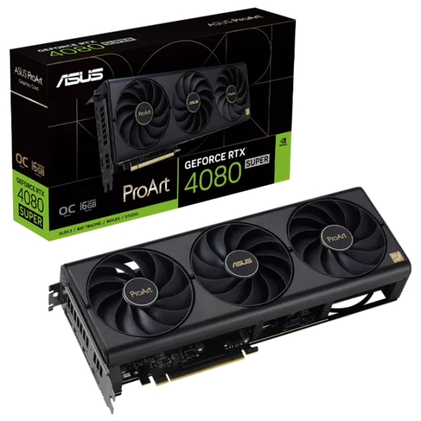 Placă video Asus GeForce RTX 4080 SUPER OC Edition ProArt  PCI Express x16 4.0 / 16 GB photo 7