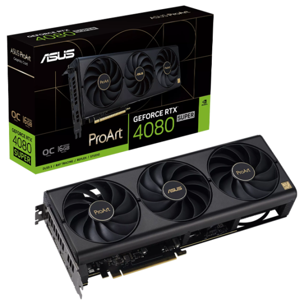 Placă video Asus GeForce RTX 4080 SUPER OC Edition ProArt  PCI Express x16 4.0 / 16 GB photo 7