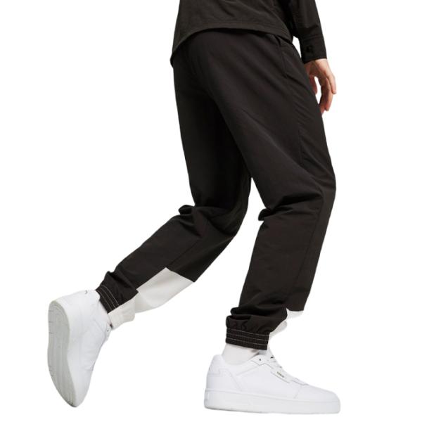 Pantaloni sportivi pentru bărbați Puma Power Colorblock Woven Pants L/ Black photo 4