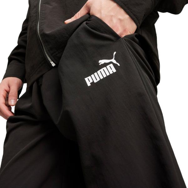 Pantaloni sportivi pentru bărbați Puma Power Colorblock Woven Pants L/ Black photo 7