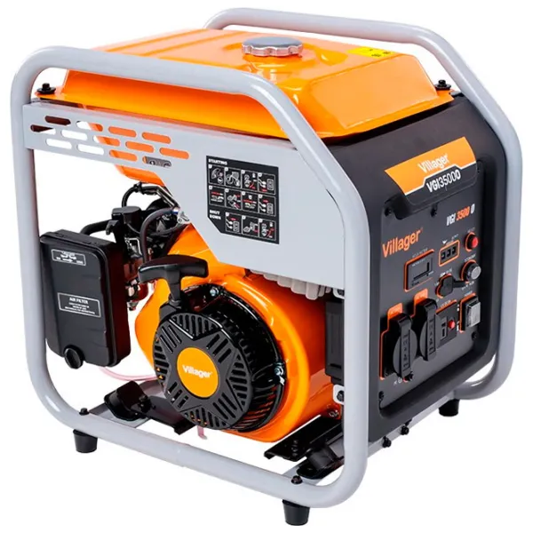 Generator de curent Villager VGI 3500 O 230 V Benzină/ 3 kW photo 2 Generator de curent Villager VGI 3500 O 230 V Benzină/ 3 kW photo 2