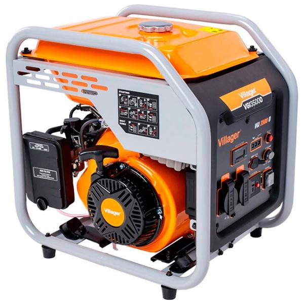 Generator de curent Villager VGI 3500 O 230 V Benzină/ 3 kW photo 2 Generator de curent Villager VGI 3500 O 230 V Benzină/ 3 kW photo 2