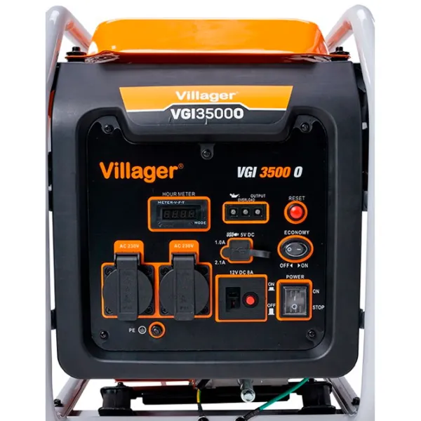 Generator de curent Villager VGI 3500 O 230 V Benzină/ 3 kW photo 6 Generator de curent Villager VGI 3500 O 230 V Benzină/ 3 kW photo 6