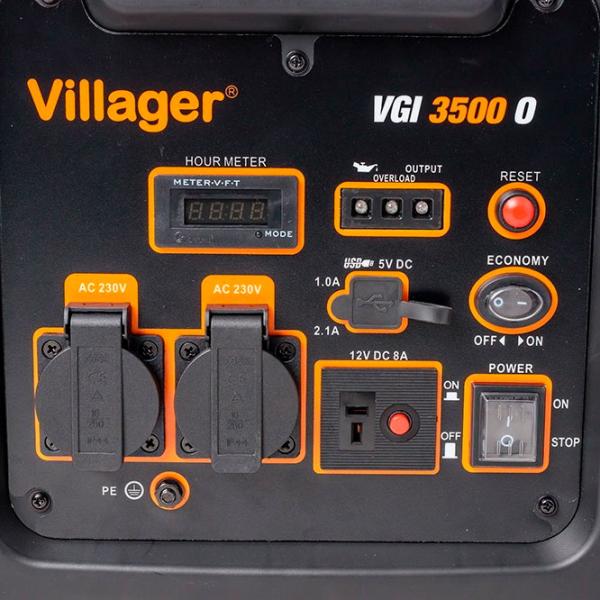 Generator de curent Villager VGI 3500 O 230 V Benzină/ 3 kW photo 7 Generator de curent Villager VGI 3500 O 230 V Benzină/ 3 kW photo 7