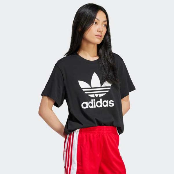 Футболка для женщин Adidas Trfl Tee Boxy 100% хлопок/ Черный photo 4