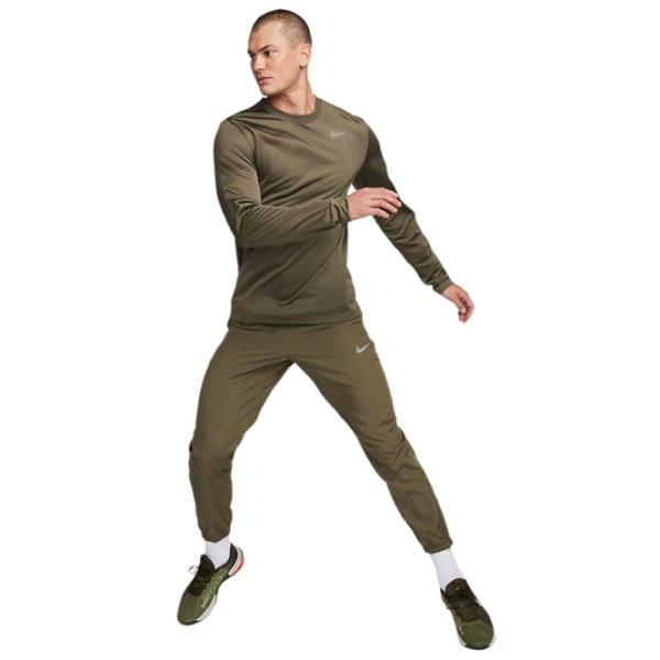 Спортивные брюки для мужчин Nike M Nk Df Form Pant Tpr S/ Darkolivegreen photo 3