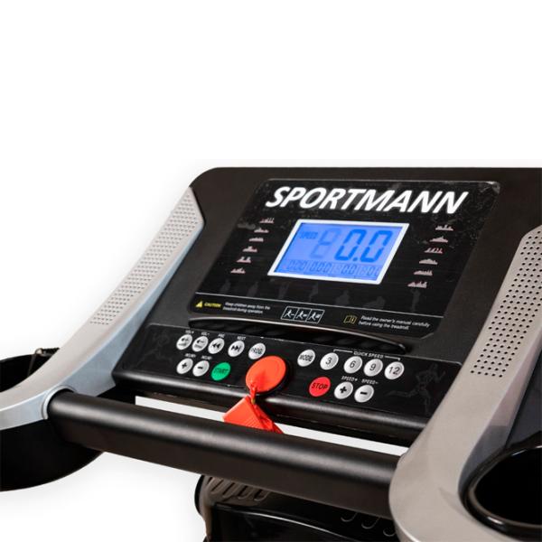 Беговая дорожка Sportmann BestRun Lite 14.8 км/ час/ 100 кг/ Черный photo 4 Беговая дорожка Sportmann BestRun Lite 14.8 км/ час/ 100 кг/ Черный photo 4