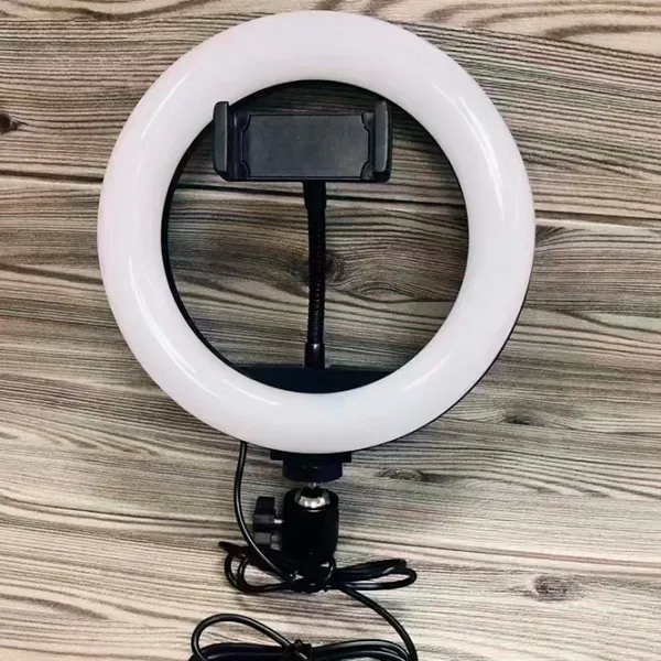 Lampă circulară Selfie Ring Light M20 200 mm Black photo 7