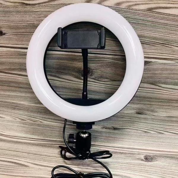 Lampă circulară Selfie Ring Light M20 200 mm Black photo 7