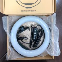 Lampă circulară Selfie Ring Light M20 200 mm Black photo 8