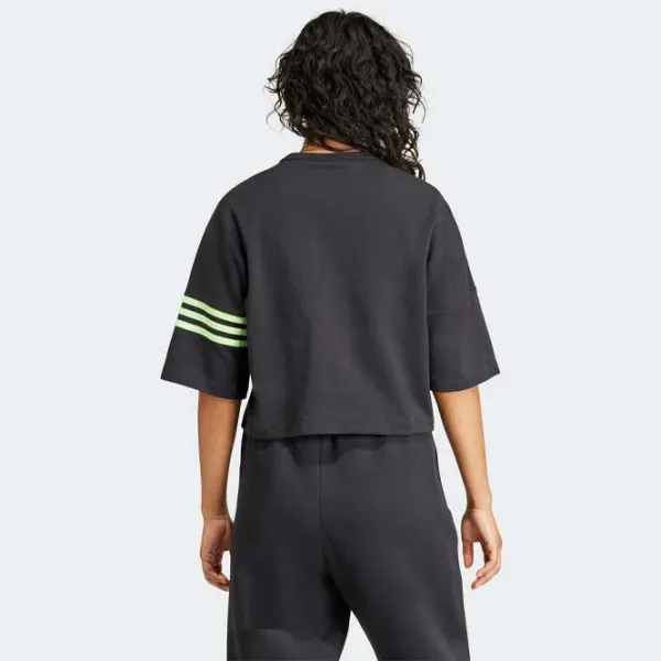 Tricou pentru femei Adidas Neucl Tee 47% Poliester/ Black photo 4