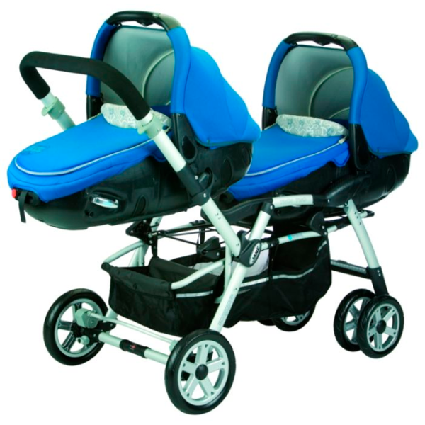 Детская коляска Jane Twintwo Silla 5288 J41/ Синий photo 2