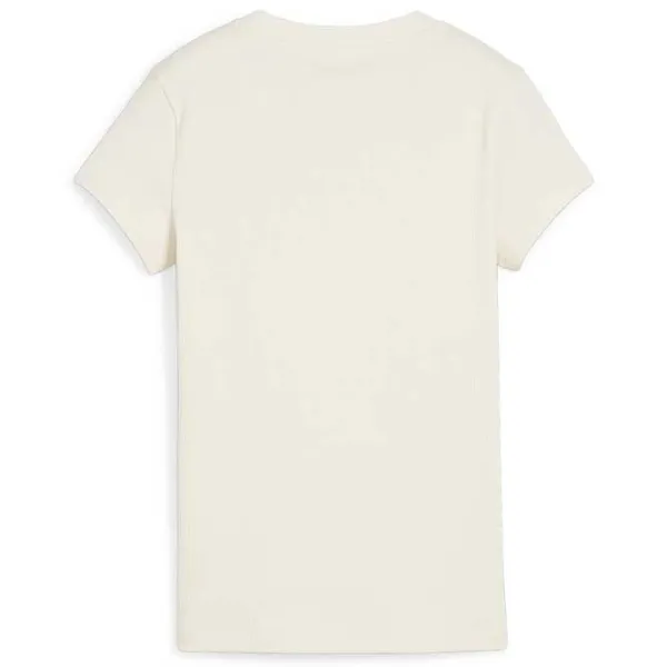 Футболка для женщин Puma Classics Ribbed Slim Tee 39% полиэстер/ Бесцветный photo 3