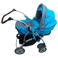 Cărucior pentru copil Chicco Tech 6 WD 69490.40/ Blue photo 2