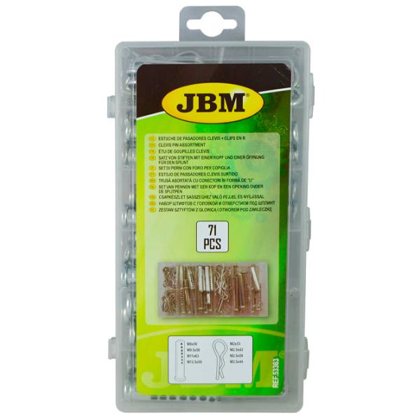 Set de pini JBM 53363 Metal/ Cantitatea în set - 71 photo 3 Set de pini JBM 53363 Metal/ Cantitatea în set - 71 photo 3