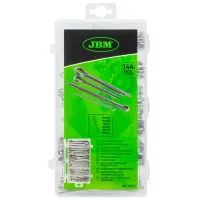 Набор шплинтов и штифтов JBM 53372 нерж. сталь/ Количество в наборе - 144 photo 3