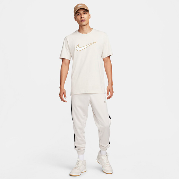 Tricou pentru bărbați Nike M Nsw Sp Ss Top 100% bumbac/ Beige photo 3