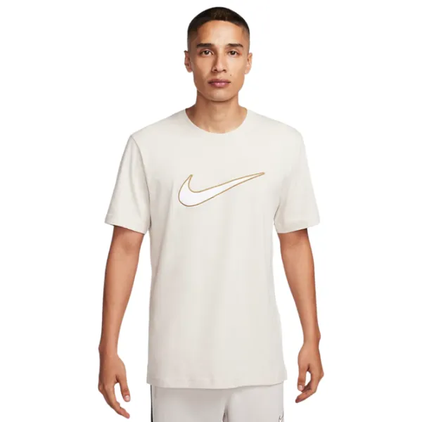 Tricou pentru bărbați Nike M Nsw Sp Ss Top 100% bumbac/ Beige photo 5