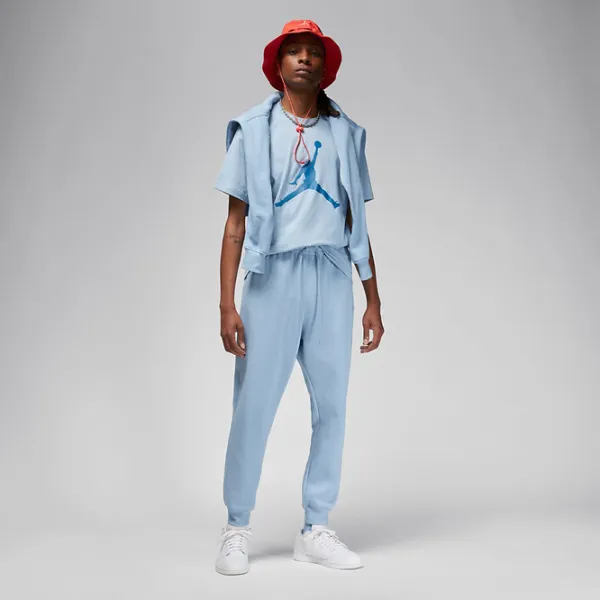 Tricou pentru bărbați Nike M Jordan Jumpman Ss Crew Bumbac/ Sky Blue photo 3 Tricou pentru bărbați Nike M Jordan Jumpman Ss Crew Bumbac/ Sky Blue photo 3