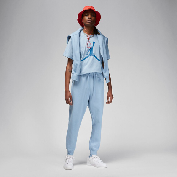 Tricou pentru bărbați Nike M Jordan Jumpman Ss Crew Bumbac/ Sky Blue photo 3 Tricou pentru bărbați Nike M Jordan Jumpman Ss Crew Bumbac/ Sky Blue photo 3