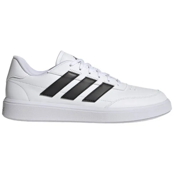 Ghete pentru bărbați Adidas Courtblock 45.5 / White photo 3
