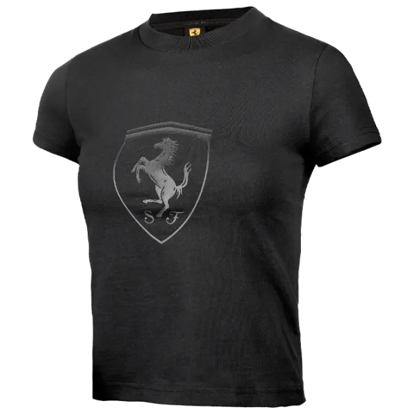 Tricou pentru femei Puma Ferrari Style Babydoll Tee Wmn 100% bumbac/ Black photo 6