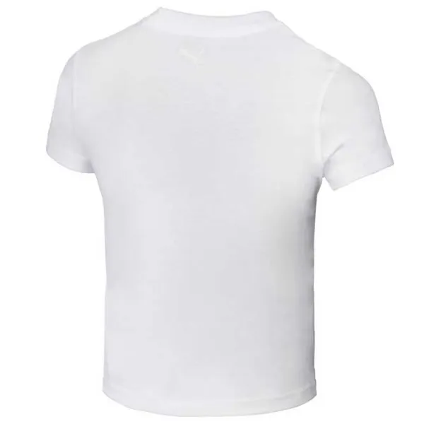 Tricou pentru femei Puma Ferrari Style Babydoll Tee Wmn 100% bumbac/ White photo 3