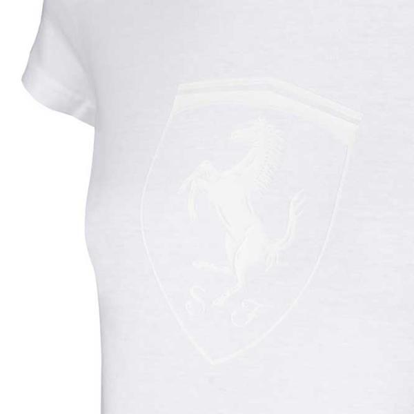 Tricou pentru femei Puma Ferrari Style Babydoll Tee Wmn 100% bumbac/ White photo 4
