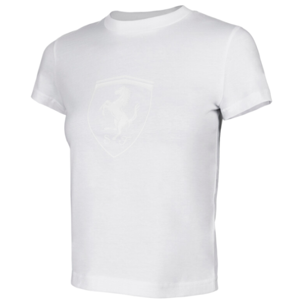 Tricou pentru femei Puma Ferrari Style Babydoll Tee Wmn 100% bumbac/ White photo 5