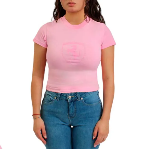 Футболка для женщин Puma Ferrari Style Babydoll Tee Wmn 100% хлопок/ Розовый photo 2