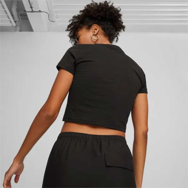 Футболка для женщин Puma Dare To Tee 35% хлопок/ Черный photo 5